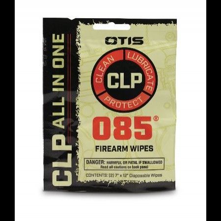 Otis CLP 085 Firearm Wipes 2Pck