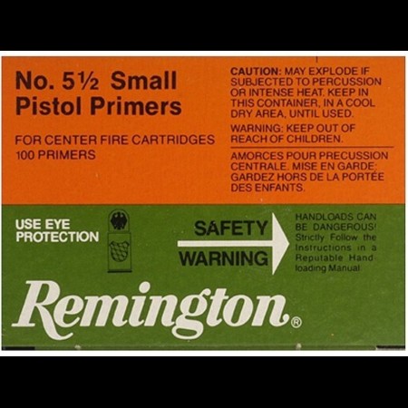 Remington 5.5 Small Pistol Primers 