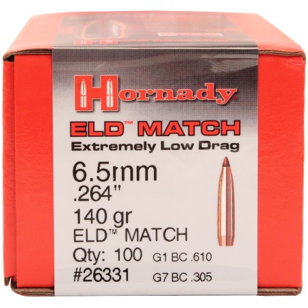 Hornady 6.5mm .264 140gr ELD-M - OUT OF STOCK