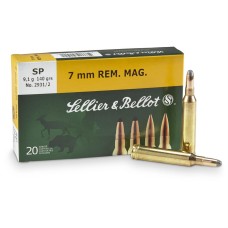 Sellier and Bellot 7mm Rem Mag SP
