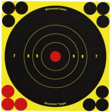 Shoot.N.C. 6 Self-Adhesive Targets - 8" (20cm)