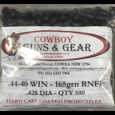 CBGG 44-40Win .428 165gr RNFP Lead Cast Projectiles 500 Pack