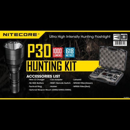 Nitecore P30 Hunting Kit