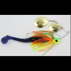 Jaz Spinnerbait 5/8oz - Green/Yellow/Orange