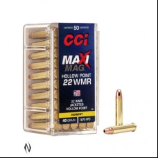 22 WMR - CCI Maxi Mag 1875FPS (40 Grain) [50pk]