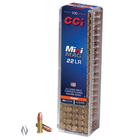 22LR - Mini Mag CPRN 1235FPS (40 Grain) 100pk