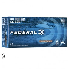 22-250 - Federal SP Power-Shok (55 Grain) 20pk