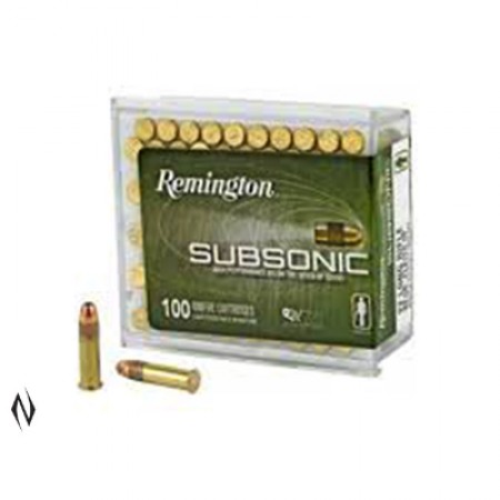 22LR - Remington Subsonic HP 1050fps (40 Grain) 100pk
