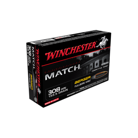 308 - Winchester Match HPBT 155.5gr (20pk)