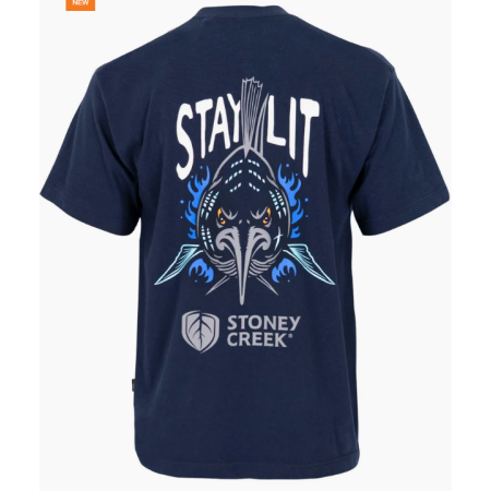 Stoney Creek - Mens Stay Lit Marlin Tee