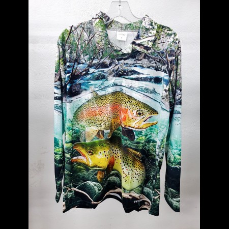 Profishent Sublimated Fishing Shirt - Trout