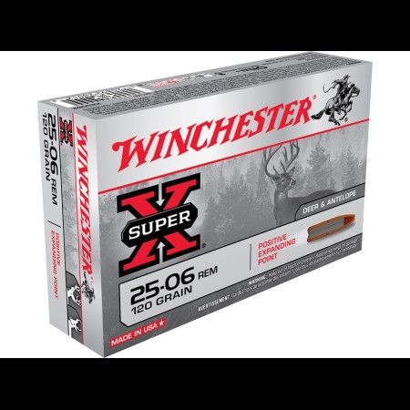 Winchester .25-06 120gr Positive Expanding Point 