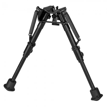 Harris Bipod Swivel 6-9 Inch SOLID BASE Smooth Legs 11oz 1A2-BR