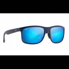 Maui Jim Polarised Sunglassed Huelo Matte Blue - Blue Hawaii