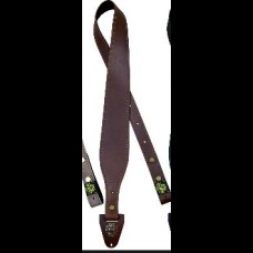 Colonial Leather 60mm Tapered Genuine Leather Gun Sling Brown 