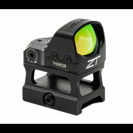 ZeroTech Thrive HD GREEN Dot Reflex Sight 3 MOA with HIGH Mount THDRS28GH