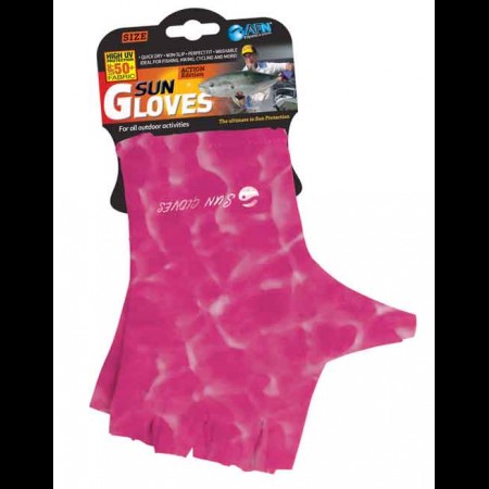 AFN Sun Gloves- Water Pink 