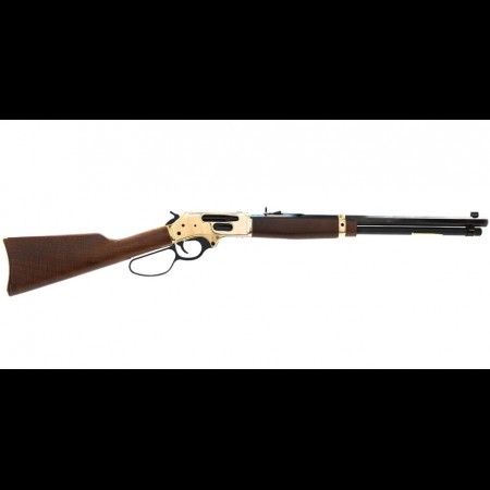 Henry Brass Lever Action, Large Loop Rifle - 30-30 Win, 20" Barrel