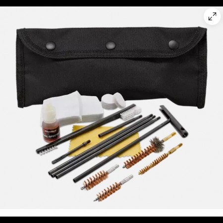 KleenBore Rifle/Handgun Field Pack Cleaning Kit - Black - POU301B .223,.308,.44/.45