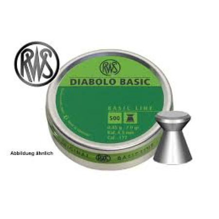 RWS Diabolo Basic .177Cal. 500Pk