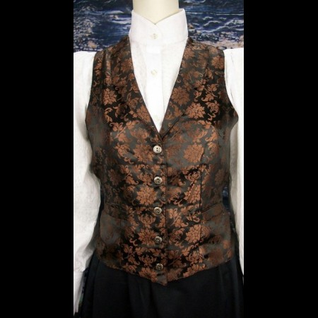 Frontier Classic Miss Kitty Brown Vest size M