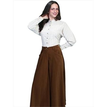 Scully Olive/Tan Ladies Riding Pants size M