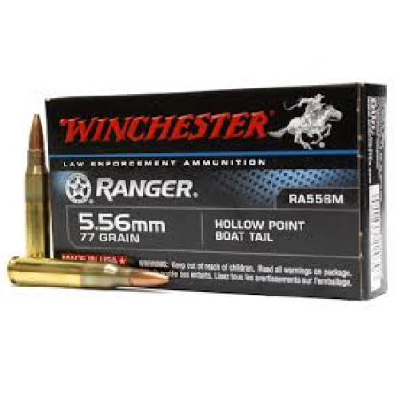 Winchester Ranger 5.56mm 77grain HP BT 
