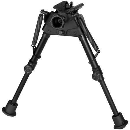 Harris Bipod Series 1 6-9 Inch Self Level HINGED BASE Quick Deploy 13oz S-BR2