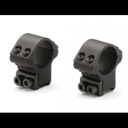 Sportsmatch 1 inch Medium Airgun / Rimfire Scope Rings TO3C