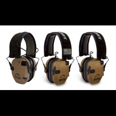 Walker Razor Slim Electronic Muffs Battle Brown